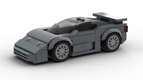 LEGO Bugatti EB 110 Super Sport Model