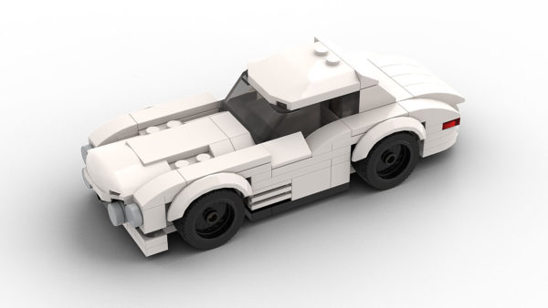 LEGO Vintage Mercedes 300SL Race car model