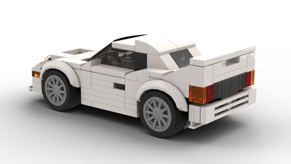 LEGO Ford RS200 Model Rear View