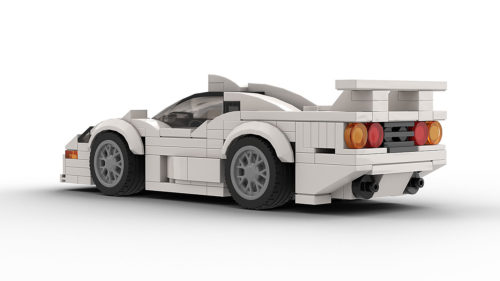 LEGO McLaren F1 GTR Longtail Rear View