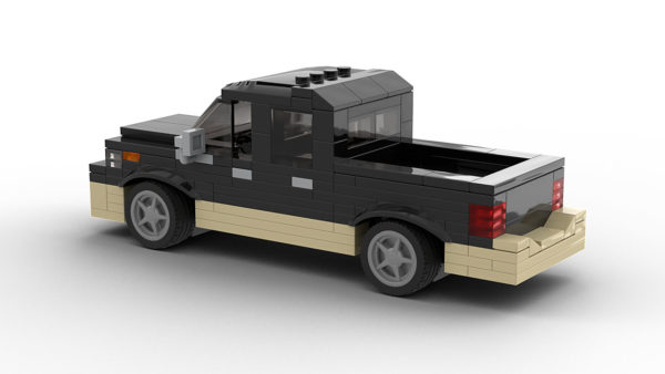 LEGO Dodge Ram 1500 Model Rear View