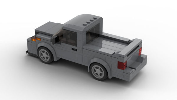 Dodge Ram SRT-10 LEGO Model Rear View