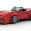 LEGO Chevrolet Corvette C4 convertible model