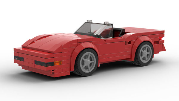 LEGO Chevrolet Corvette C4 convertible model