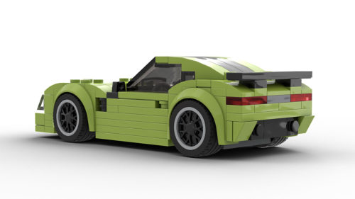 LEGO Mercedes AMG GT Model Rear View