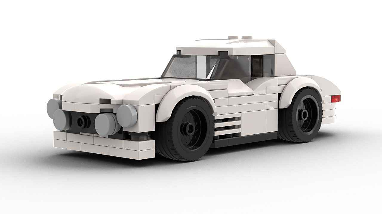 LEGO Mercedes 300SL Race Car model