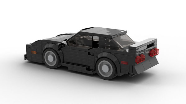 LEGO Chevrolet Corvette C4 Model Rear View