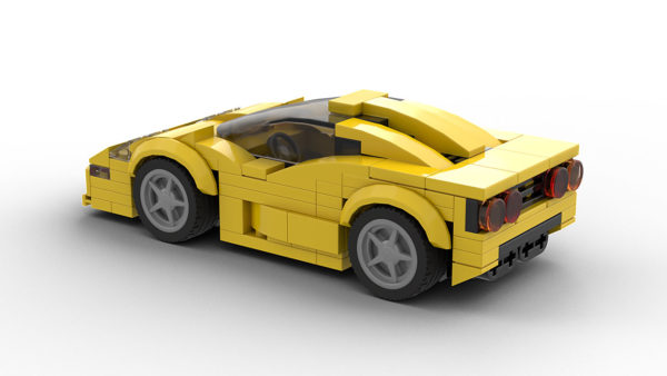 LEGO McLaren F1 Model Rear View