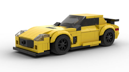 LEGO Mercedes-Benz SLS AMG Black model