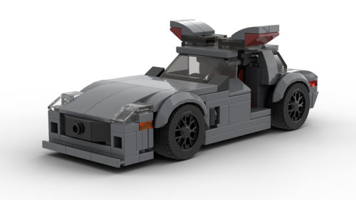 LEGO Mercedes-Benz SLS AMG Open Doors model