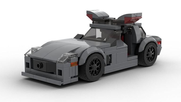 Mercedes-Benz SLS AMG Open Doors - LEGO® MOC Instructions