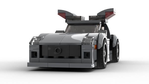 LEGO Mercedes-Benz SLS AMG Open Doors model front view