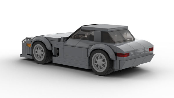 LEGO Mercedes-Benz SLS AMG model rear view
