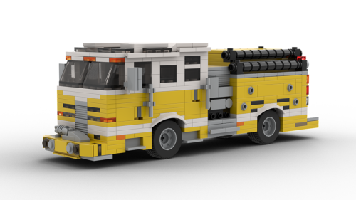 LEGO Pierce Dash Pumper model