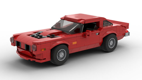 LEGO Pontiac Firebird Trans Am 73 model