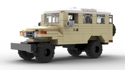 LEGO Toyota Land Cruiser FJ45 Troopy Model