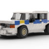 lego volvo 240 rally car model