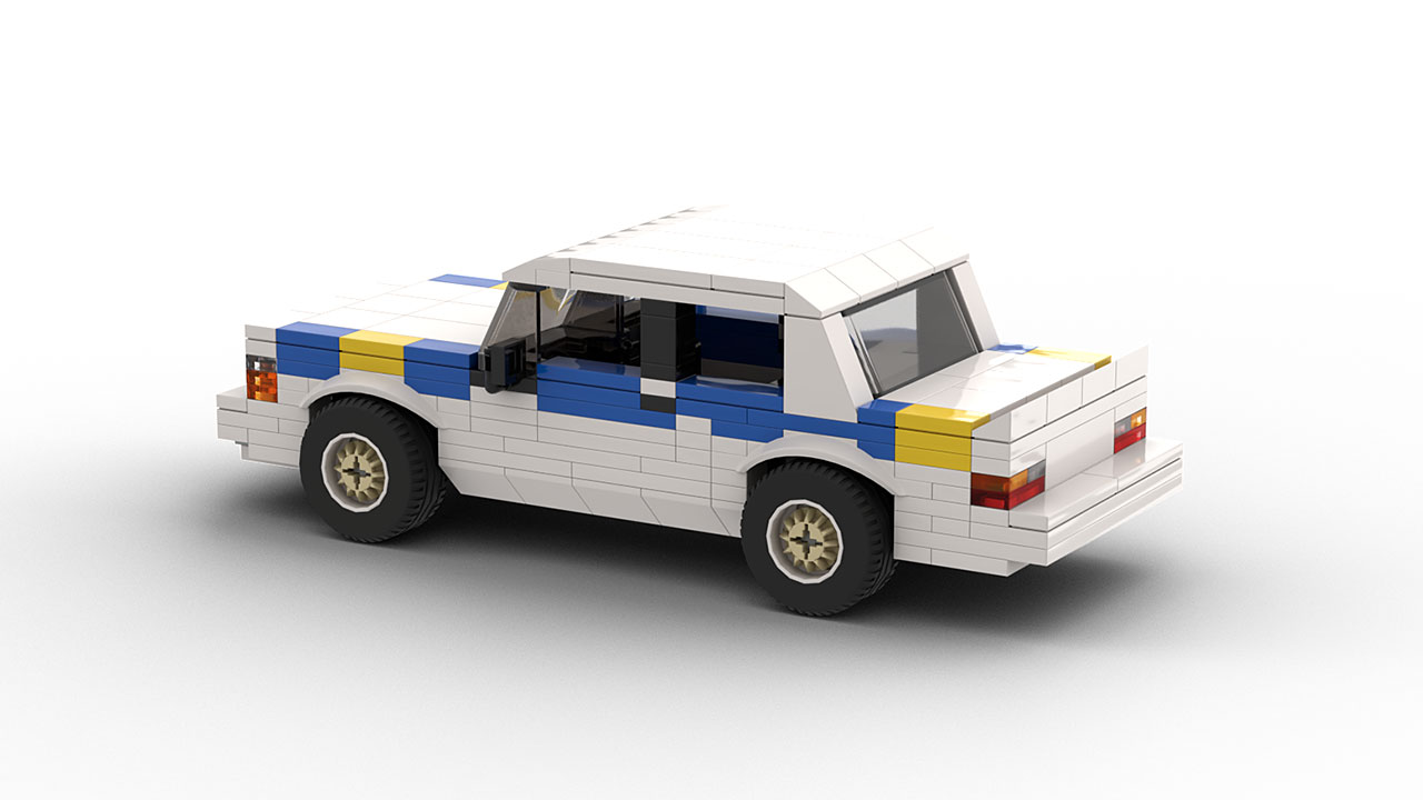 LEGO Volvo 240 Rally Car Model
