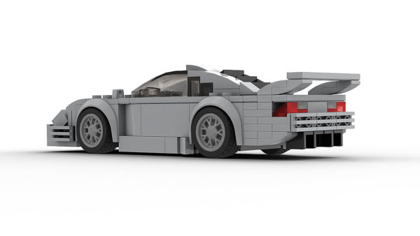 LEGO Mercedes-Benz CLK GTR model rear view