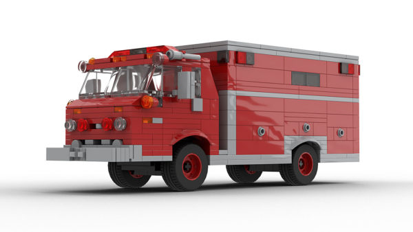 LEGO Ford C Series Fire Dept Vehicle model