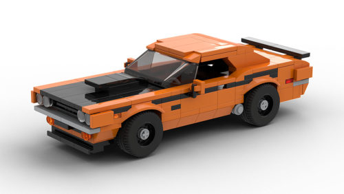 LEGO Dodge Challenger TA 1970 model