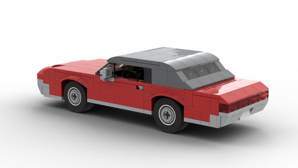 LEGO Ford Thunderbird 67 model rear view