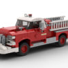 LEGO GMC Fire Truck 1958 model
