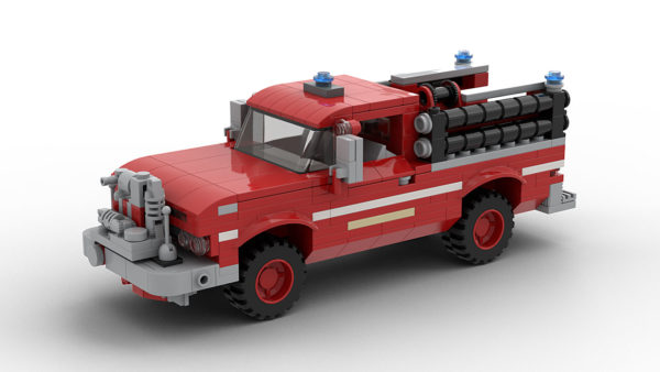LEGO GMC Rescue Pickup Truck 1966 model