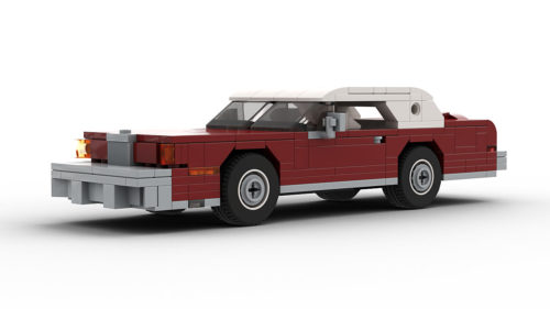 LEGO Lincoln Continental Mark IV model