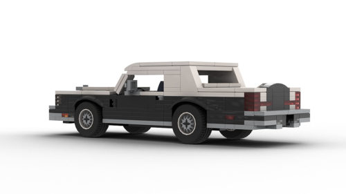 LEGO Lincoln Continental Mark VI model rear view