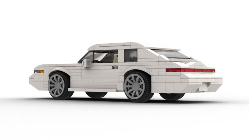 LEGO Lincoln Mark VIII rear view model