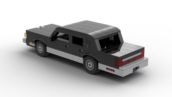 LEGO Lincoln Town Car 89 model rear view