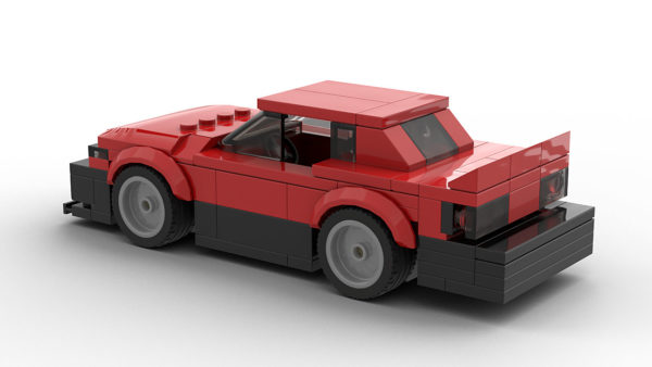 LEGO Nissan Skyline R30 Model Rear View