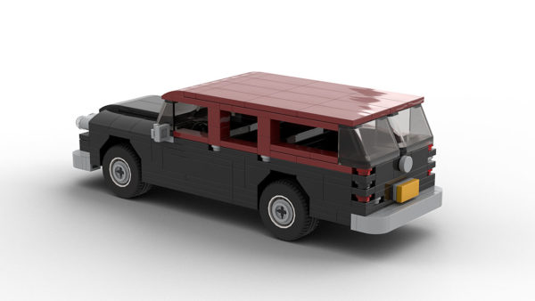 LEGO Checker Superba model rear view