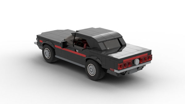 LEGO Ford Mustang High Country Special 68 model rear view