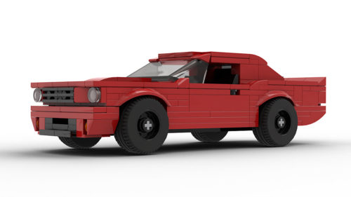 LEGO Ford Mustang Restomod 66 model