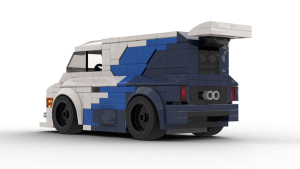 LEGO Ford Supervan 3 model rear view