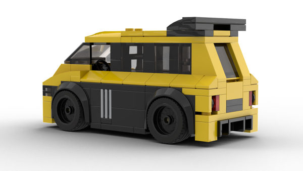 LEGO Renault Espace F1 Model Rear VIew