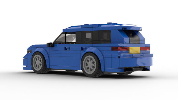 LEGO Audi RS6 Avant Wagon model rear view