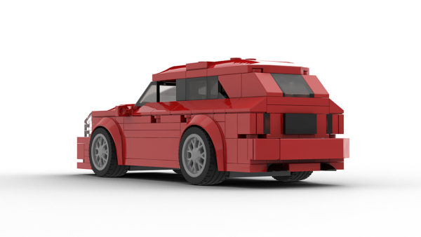 LEGO Cadillac CTS-V Wagon model rear view