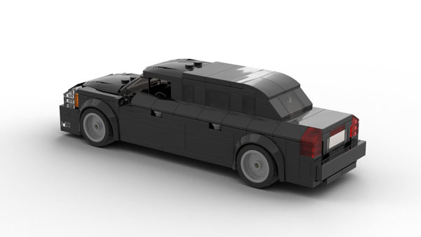 LEGO Cadillac US President Limo The Beast model rear view