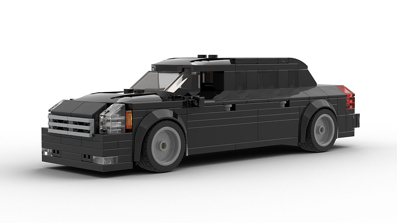 Oversætte angre som resultat Cadillac US President Limo 'The Beast' - LEGO MOC Instructions