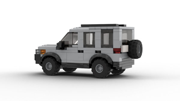 LEGO Land Rover Freelander 98 model rear view