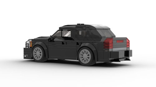 LEGO Cadillac DTS model Rear View