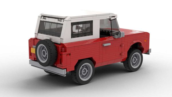 LEGO Creator Ford Bronco model rear view
