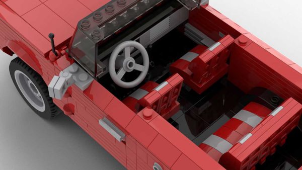 LEGO Ford Bronco MOC interior image 2