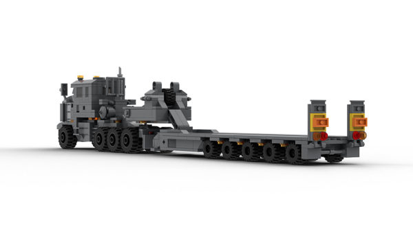 LEGO Oshkosh M1070F rear view model