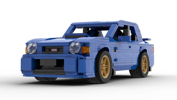 LEGO Creator Expert Subaru Impreza WRX 01 model front view
