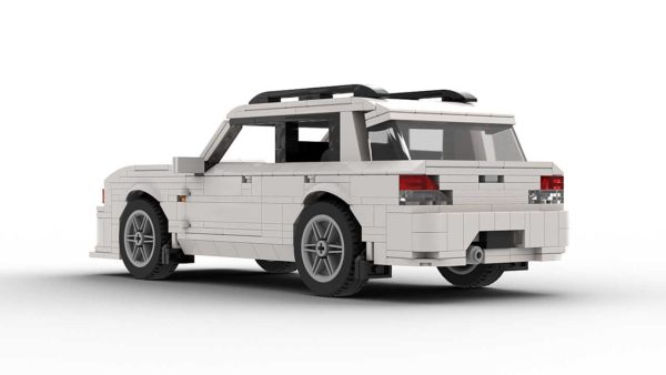 LEGO Subaru Impreza 01 Wagon Model Rear View