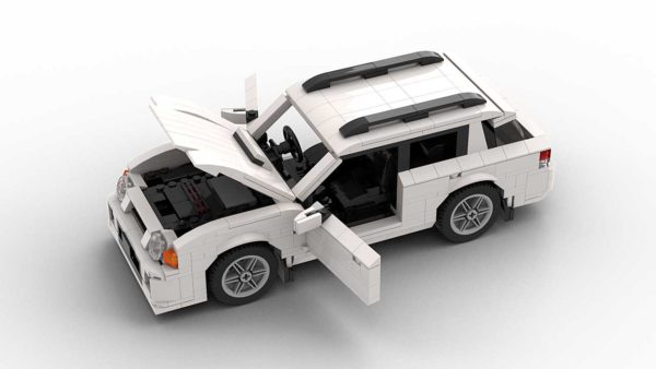 LEGO Subaru Impreza 01 Wagon model with openable doors